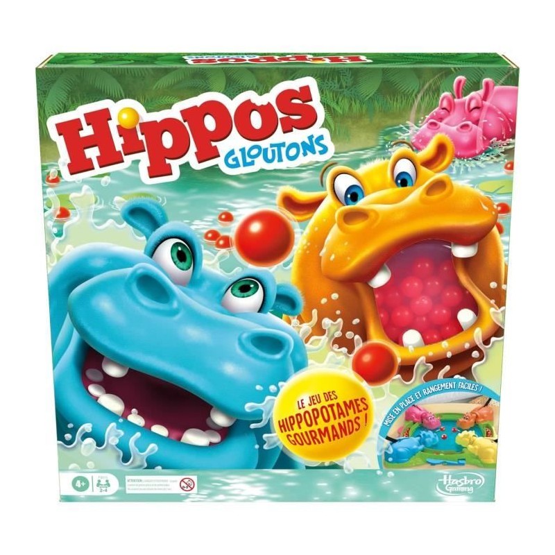 Hippos gloutons, jeu de société enfant, jeu de plateau, des 4 ans, p Hippos gloutons, jeu de société enfant, jeu de plateau, des 4 ans, p