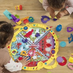 Play-Doh Tapis de voyage, coffret Découverte avec pâte a modeler, lo