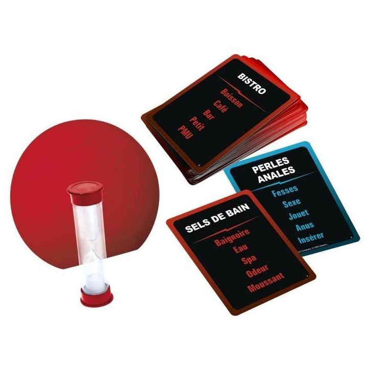 Taboo sans tabous, jeu de société adulte, le jeu des mots interdits, a partir de 18 ans Taboo sans tabous, jeu de société adulte, le jeu des mots interdits, a partir de 18 ans