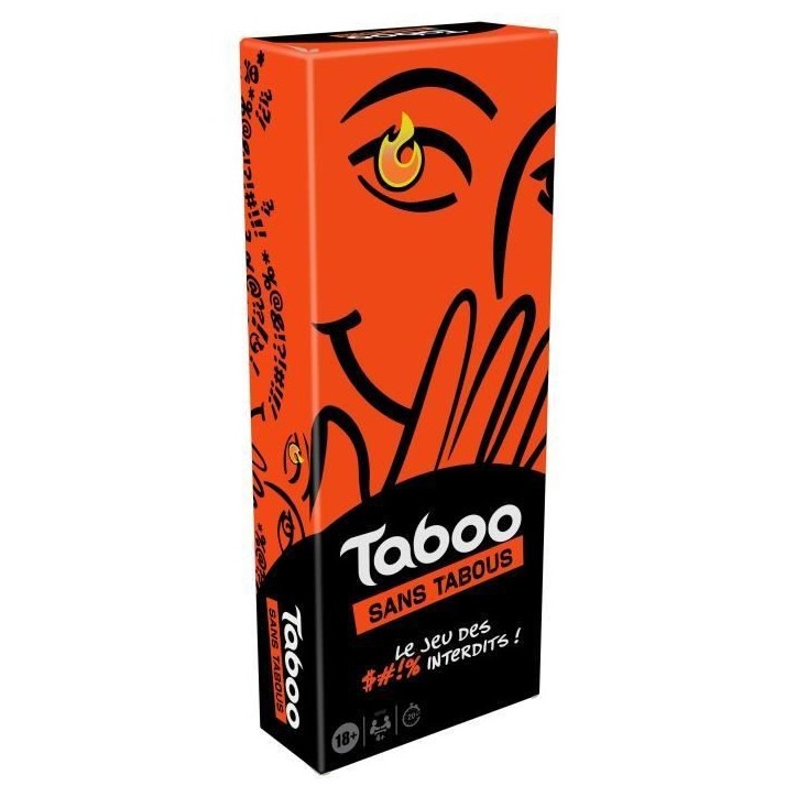 Taboo sans tabous, jeu de société adulte, le jeu des mots interdits, a partir de 18 ans Taboo sans tabous, jeu de société adulte, le jeu des mots interdits, a partir de 18 ans