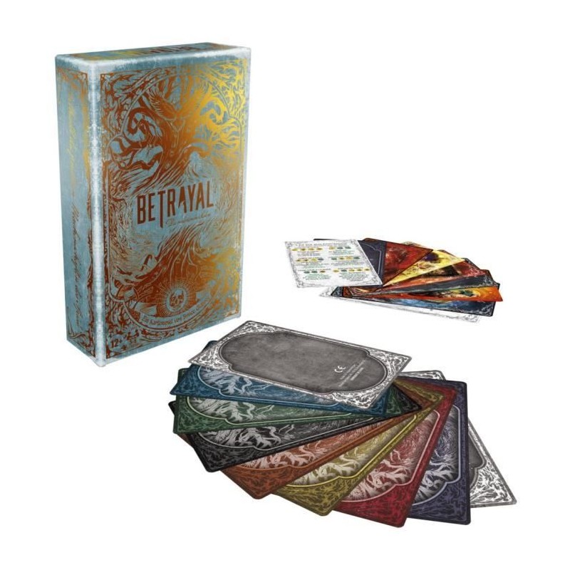 Betrayal Deck of Lost Souls, jeu de cartes coopératif a rôles secret Betrayal Deck of Lost Souls, jeu de cartes coopératif a rôles secret