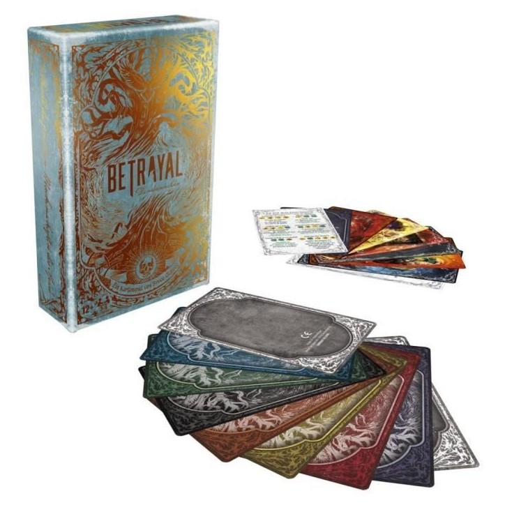 Betrayal Deck of Lost Souls, jeu de cartes coopératif a rôles secrets inspiré du tarot, Des 12 ans Betrayal Deck of Lost Souls, jeu de cartes coopératif a rôles secrets inspiré du tarot, Des 12 ans