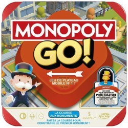Monopoly GO!, Jeu de société, Jeu de plateau familial, Durée 15 min