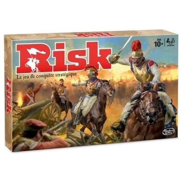 RISK, jeu de société de stratégie pour enfants, des 10 ans, jeu de Plateau, Hasbro Gaming RISK, jeu de société de stratégie pour enfants, des 10 ans, jeu de Plateau, Hasbro Gaming