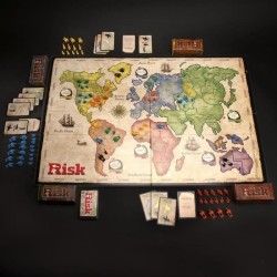 RISK, jeu de société de stratégie pour enfants, des 10 ans, jeu de