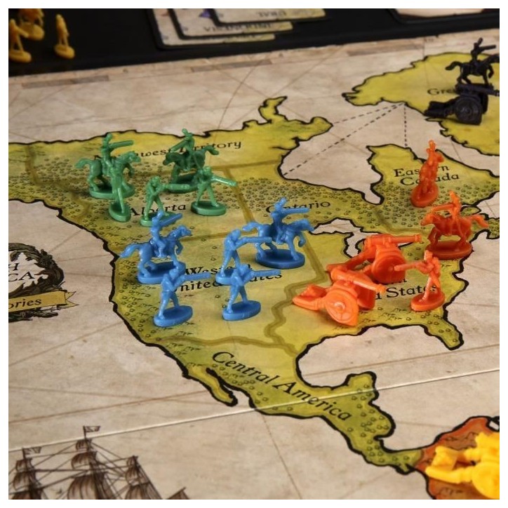 RISK, jeu de société de stratégie pour enfants, des 10 ans, jeu de Plateau, Hasbro Gaming RISK, jeu de société de stratégie pour enfants, des 10 ans, jeu de Plateau, Hasbro Gaming