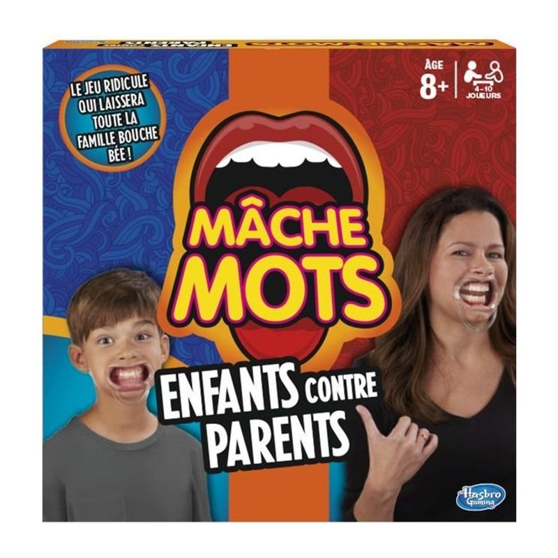 Mache-Mots Enfants contre parents, Jeu de societe ambiance pour la fam Mache-Mots Enfants contre parents, Jeu de societe ambiance pour la fam