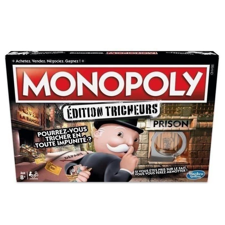 Monopoly Tricheurs, Jeu de societe, Jeu de plateau, Version francaise Monopoly Tricheurs, Jeu de societe, Jeu de plateau, Version francaise
