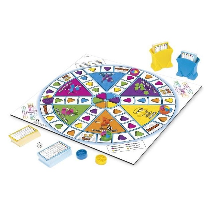 Trivial Pursuit Famille, Jeu de societe de questions-réponses, Jeu de plateau, Version francaise Trivial Pursuit Famille, Jeu de societe de questions-réponses, Jeu de plateau, Version francaise