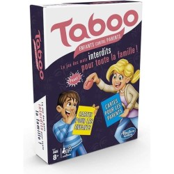 TABOO Enfants contre Parents, Jeu de societe de reflexion, Jeu de plat
