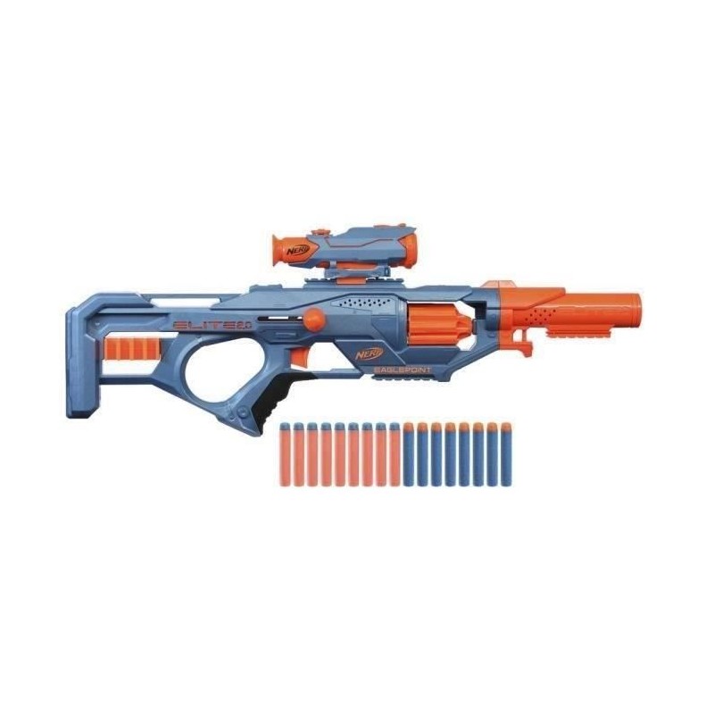 NERF - Elite 2.0 - Blaster Eaglepoint RD-8 - 8 fléchettes - Personnal NERF - Elite 2.0 - Blaster Eaglepoint RD-8 - 8 fléchettes - Personnal