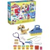 Play-Doh Le cabinet vétérinaire avec chien, avec 5 pots de pâte a m