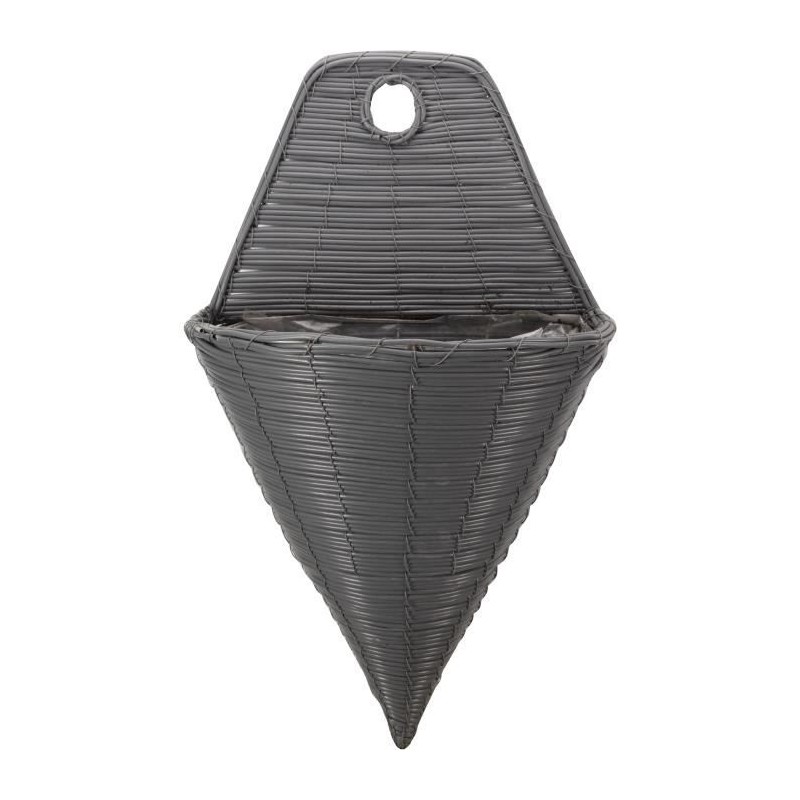 Fixation Murale - Faux rotin - Ardoise - 35cm - SMART GARDEN Fixation Murale - Faux rotin - Ardoise - 35cm - SMART GARDEN