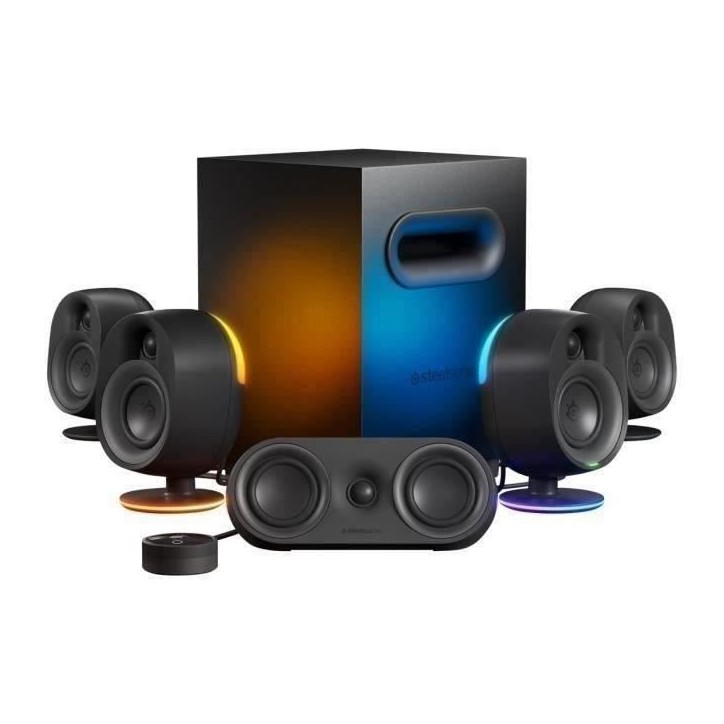 Enceintes d'ordinateur - STEELSERIES - Arena 9 - Son surround 5.1