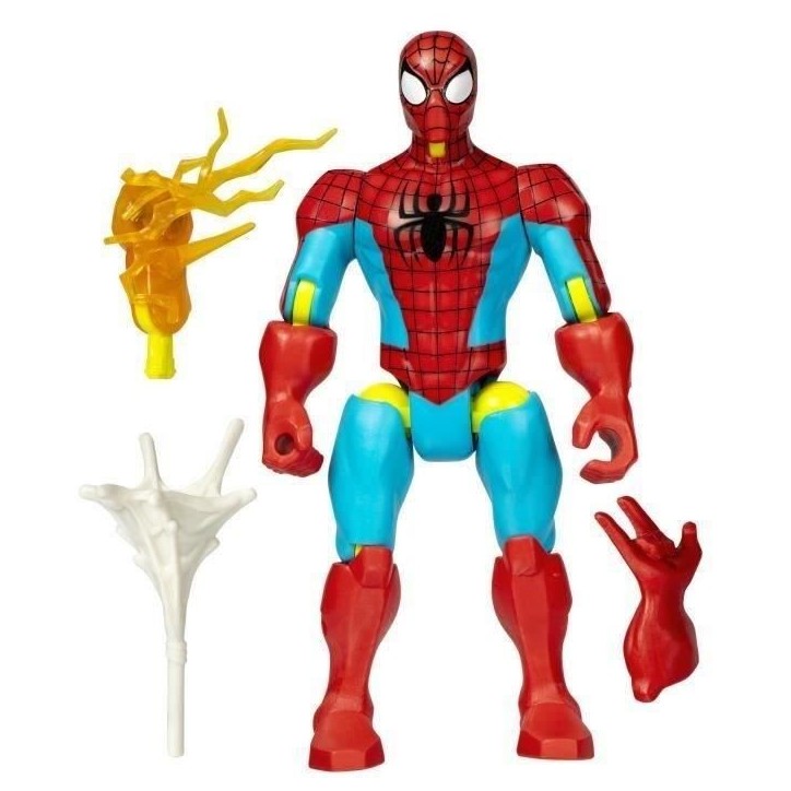MixMashers SpiderMan, figurine 12 cm personnalisable a mélanger et combiner avec accessoires, Marvel, des 4 ans MixMashers SpiderMan, figurine 12 cm personnalisable a mélanger et combiner avec accessoires, Marvel, des 4 ans