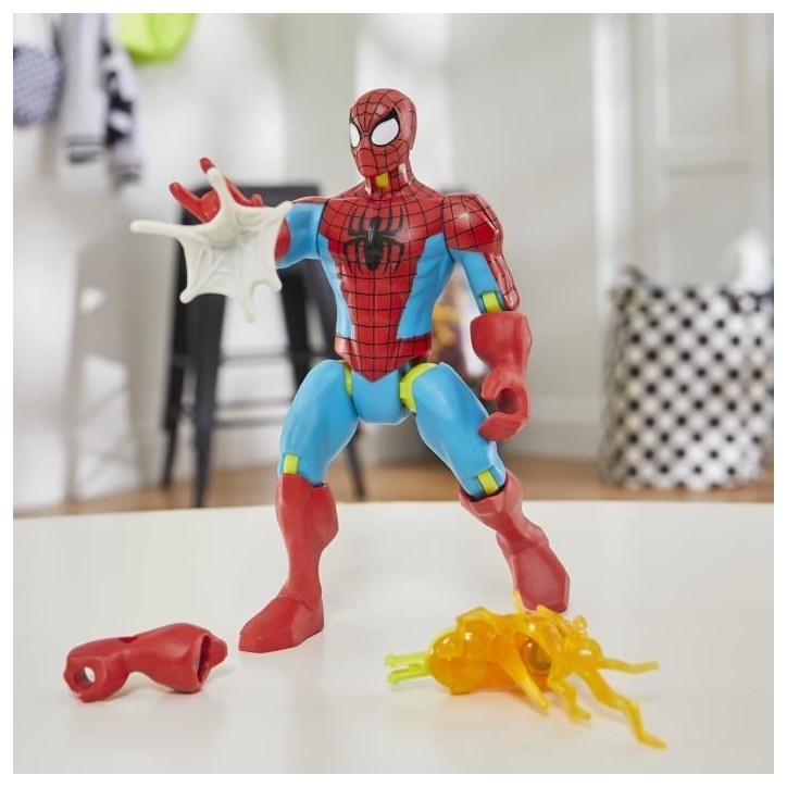 MixMashers SpiderMan, figurine 12 cm personnalisable a mélanger et combiner avec accessoires, Marvel, des 4 ans MixMashers SpiderMan, figurine 12 cm personnalisable a mélanger et combiner avec accessoires, Marvel, des 4 ans