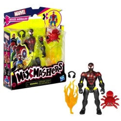 MixMashers Miles Morales, figurine personnalisable a mélanger et comb
