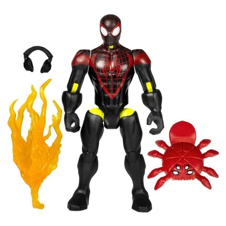 MixMashers Miles Morales, figurine personnalisable a mélanger et combiner avec accessoires, Marvel, Des 4 ans MixMashers Miles Morales, figurine personnalisable a mélanger et combiner avec accessoires, Marvel, Des 4 ans