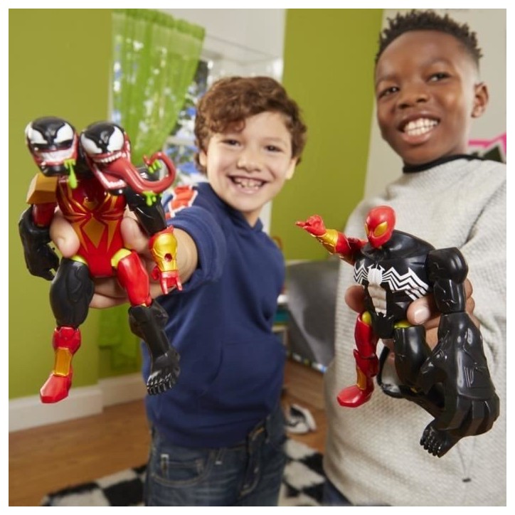 MixMashers Miles Morales, figurine personnalisable a mélanger et combiner avec accessoires, Marvel, Des 4 ans MixMashers Miles Morales, figurine personnalisable a mélanger et combiner avec accessoires, Marvel, Des 4 ans