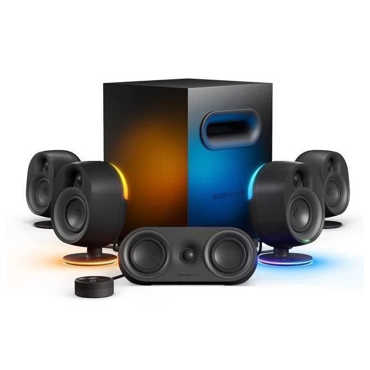 Enceintes d'ordinateur - STEELSERIES - Arena 9 - Son surround 5.1