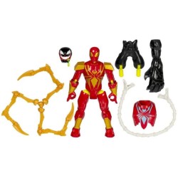 MixMashers Iron Spider Deluxe, figurine 12 cm personnalisable a mélan