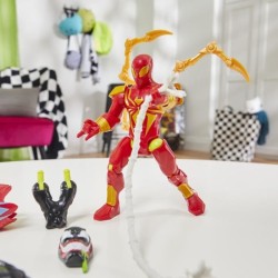 MixMashers Iron Spider Deluxe, figurine 12 cm personnalisable a mélan