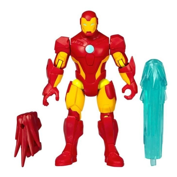 MixMashers Iron Man, figurine 12 cm personnalisable a mélanger et combiner avec accessoires, Marvel, des 4 ans MixMashers Iron Man, figurine 12 cm personnalisable a mélanger et combiner avec accessoires, Marvel, des 4 ans