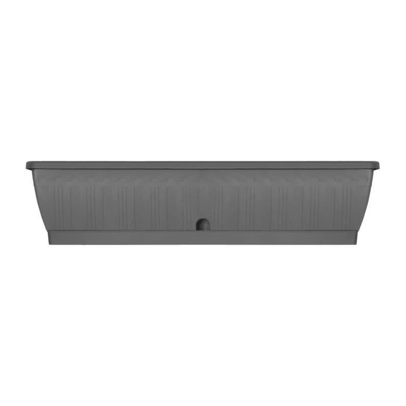 Jardiniere - GARDEN ID Terraflor - Anthracite 80 cm - Solidité - Rés Jardiniere - GARDEN ID Terraflor - Anthracite 80 cm - Solidité - Rés