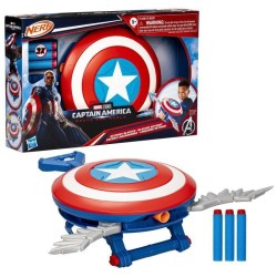 NERF Blaster Skyshot, bouclier pour déguisement, Marvel Studios Capta