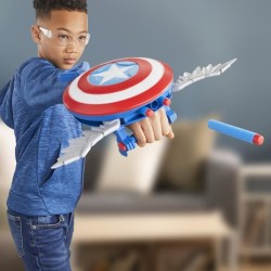 NERF Blaster Skyshot, bouclier pour déguisement, Marvel Studios Capta