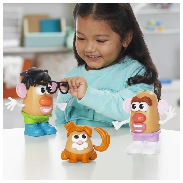 Potato Head Méga patate coffret avec 42 pieces dont une boîte de rangement, jouets préscolaires créatifs pour enfants, des Potato Head Méga patate coffret avec 42 pieces dont une boîte de rangement, jouets préscolaires créatifs pour enfants, des