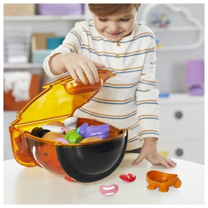 Potato Head Méga patate coffret avec 42 pieces dont une boîte de rangement, jouets préscolaires créatifs pour enfants, des Potato Head Méga patate coffret avec 42 pieces dont une boîte de rangement, jouets préscolaires créatifs pour enfants, des