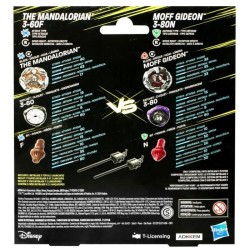 Beyblade X Multipack Toupie The Mandalorian 3-60F vs. Moff Gideon 3-80