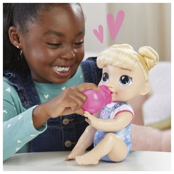 Baby Alive, Harper Hugs Marche a 4 pattes, poupée électronique de 27 cm marchant a 4 pattes, cheveux blonds, a partir de 3 Baby Alive, Harper Hugs Marche a 4 pattes, poupée électronique de 27 cm marchant a 4 pattes, cheveux blonds, a partir de 3