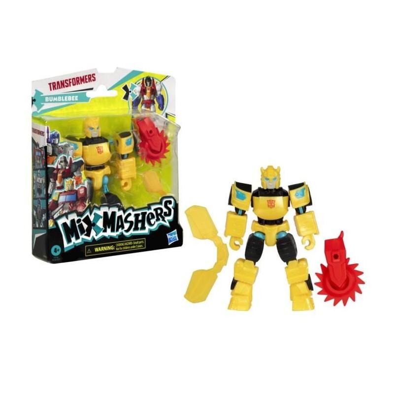 MixMashers Bumblebee, figurine personnalisable a mélanger et combiner MixMashers Bumblebee, figurine personnalisable a mélanger et combiner