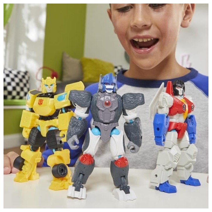 MixMashers Bumblebee, figurine personnalisable a mélanger et combiner avec accessoires, Transformers, Des 4 ans MixMashers Bumblebee, figurine personnalisable a mélanger et combiner avec accessoires, Transformers, Des 4 ans
