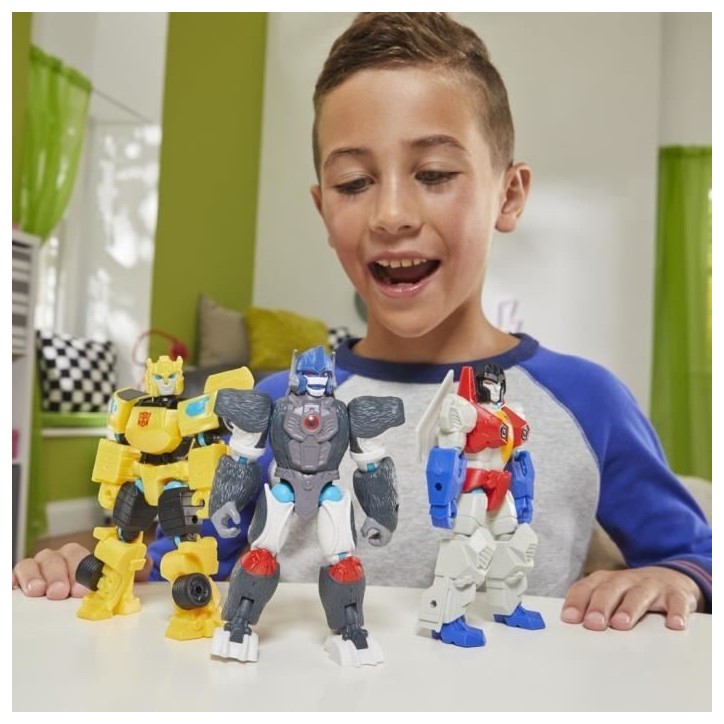 MixMashers Bumblebee, figurine personnalisable a mélanger et combiner avec accessoires, Transformers, Des 4 ans MixMashers Bumblebee, figurine personnalisable a mélanger et combiner avec accessoires, Transformers, Des 4 ans