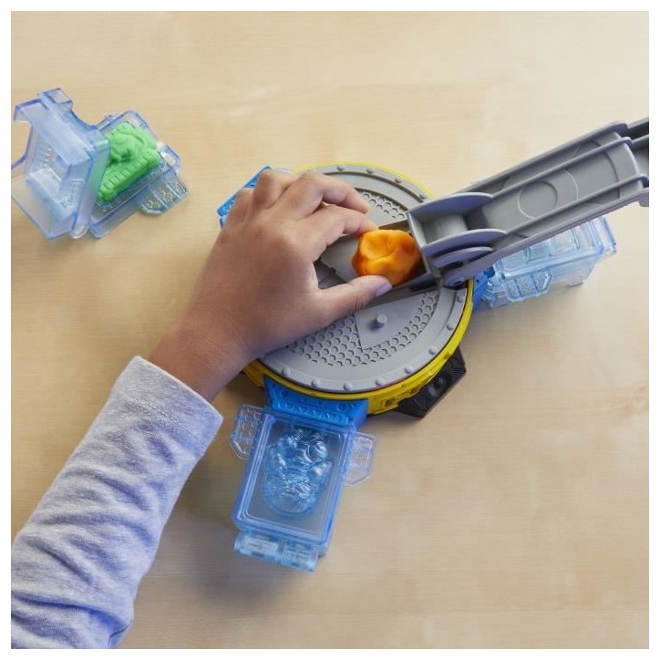 Play-Doh Hulk Écrase tout, coffret pâte a modeler avec figurine Hulk, a partir de 4 ans, Marvel