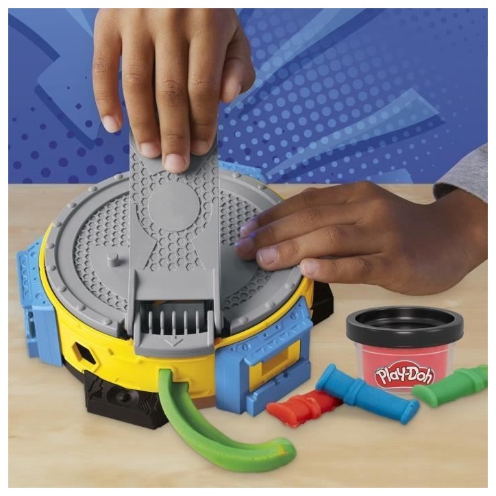 Play-Doh Hulk Écrase tout, coffret pâte a modeler avec figurine Hulk, a partir de 4 ans, Marvel