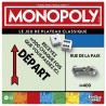 Monopoly classique, jeu de société de plateau, avec boîte de rangem