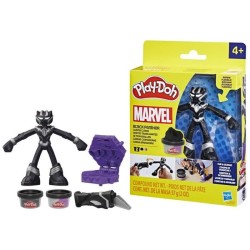 Play-Doh Black Panther, Griffes tranchantes avec figurine flexible et