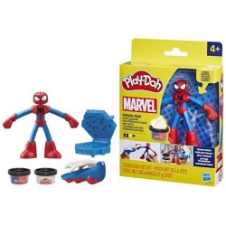 Play-Doh Spider-Man, coffret Mon créateur de toiles avec figurine fle