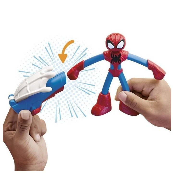 Play-Doh Spider-Man, coffret Mon créateur de toiles avec figurine flexible et pâte a modeler, des 4 ans, Marvel Play-Doh Spider-Man, coffret Mon créateur de toiles avec figurine flexible et pâte a modeler, des 4 ans, Marvel