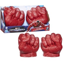 Poings fracassants de Red Hulk, jouet de déguisement, Marvel Avengers