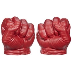 Poings fracassants de Red Hulk, jouet de déguisement, Marvel Avengers