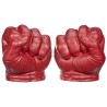 Poings fracassants de Red Hulk, jouet de déguisement, Marvel Avengers