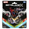 Beyblade X Multipack Toupie Spider-Man 3-60F vs. Venom 3-80N, Marvel ,