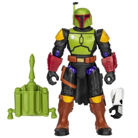 MixMashers Boba Fett, figurine 12 cm personnalisable a mélanger et combiner avec accessoires, Star Wars, des 4 ans