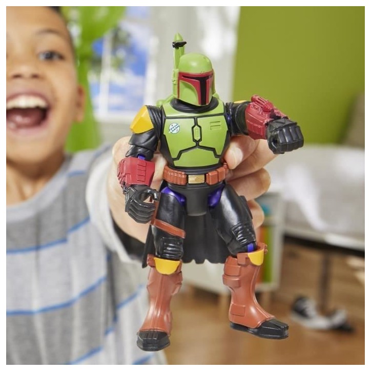 MixMashers Boba Fett, figurine 12 cm personnalisable a mélanger et combiner avec accessoires, Star Wars, des 4 ans MixMashers Boba Fett, figurine 12 cm personnalisable a mélanger et combiner avec accessoires, Star Wars, des 4 ans