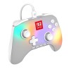 Manette de jeu - Nintendo Switch 2 - Lumectra - Filaire - Blanc - Powe